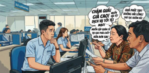 Đây là hình ảnh minh hoạ cho thực tập sinh nhận được phần nàn từ khách hàng